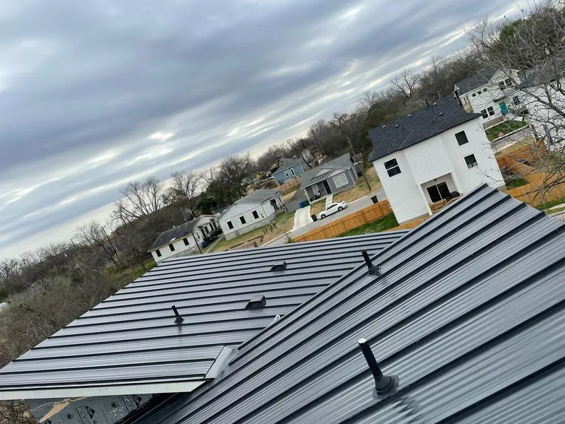 Standing seam metal roof panels with vents for Skylight Repair in Oil City